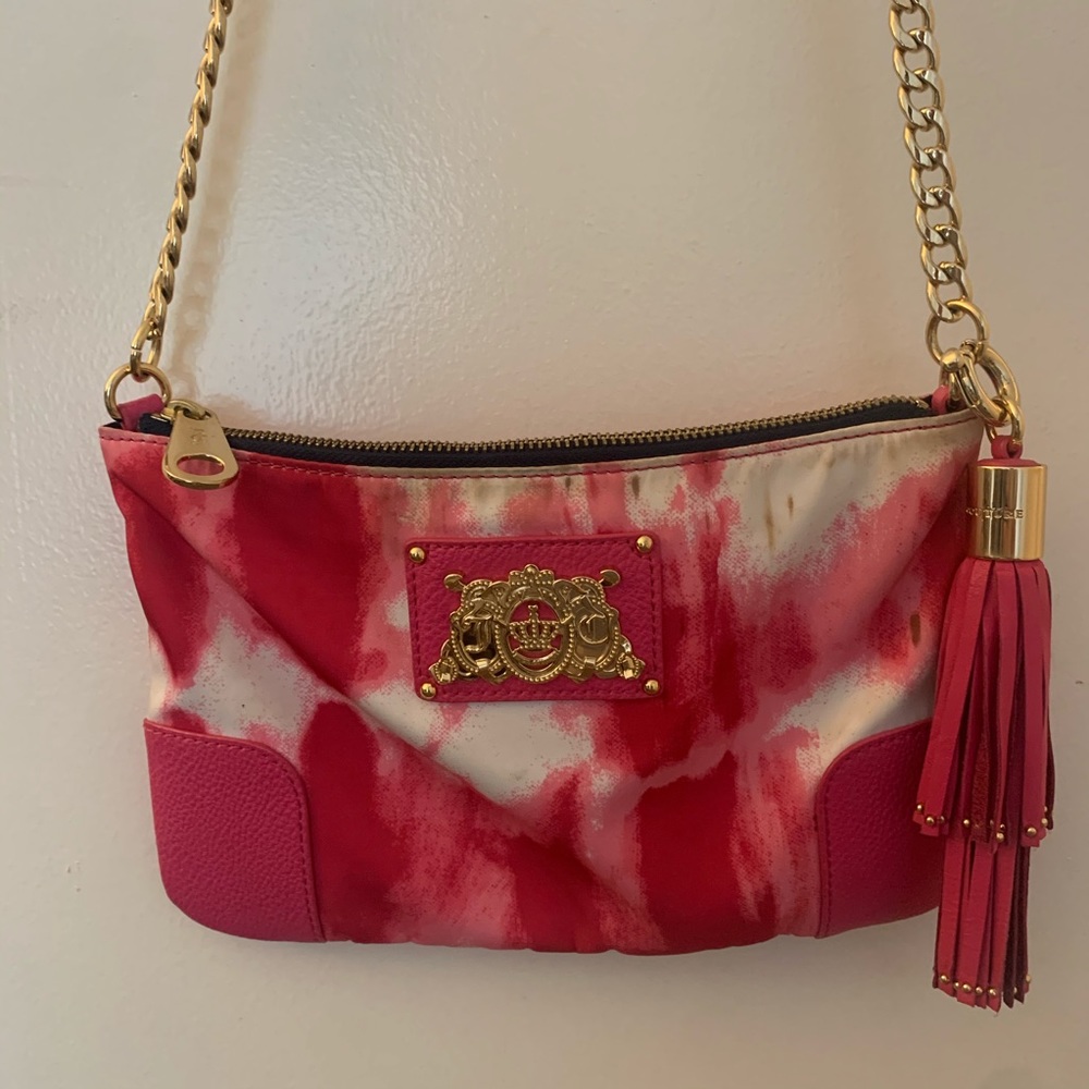 Juicy Couture Pink Tie Dye Bag